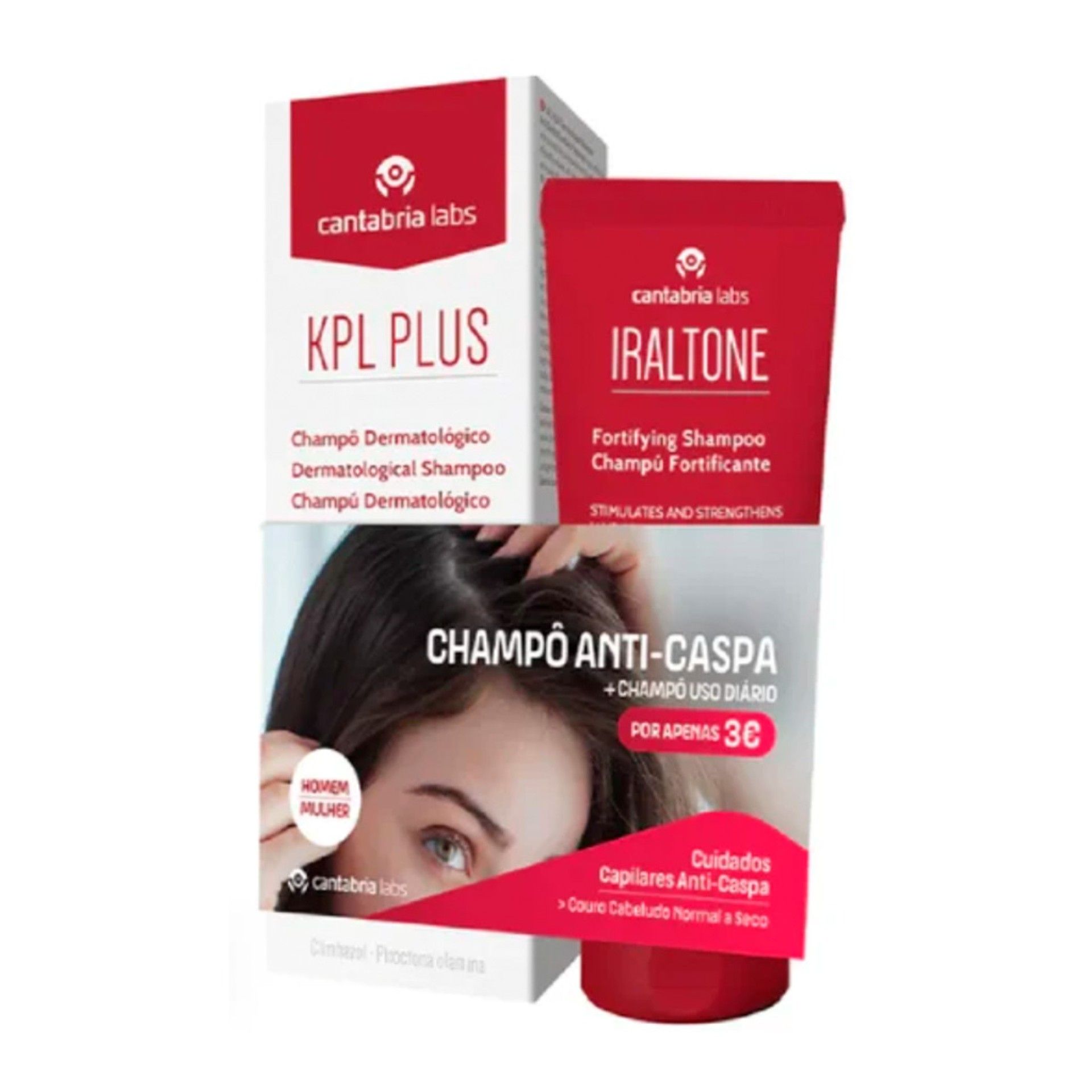 KPL Plus e Iraltone Champo Fortificante Pack