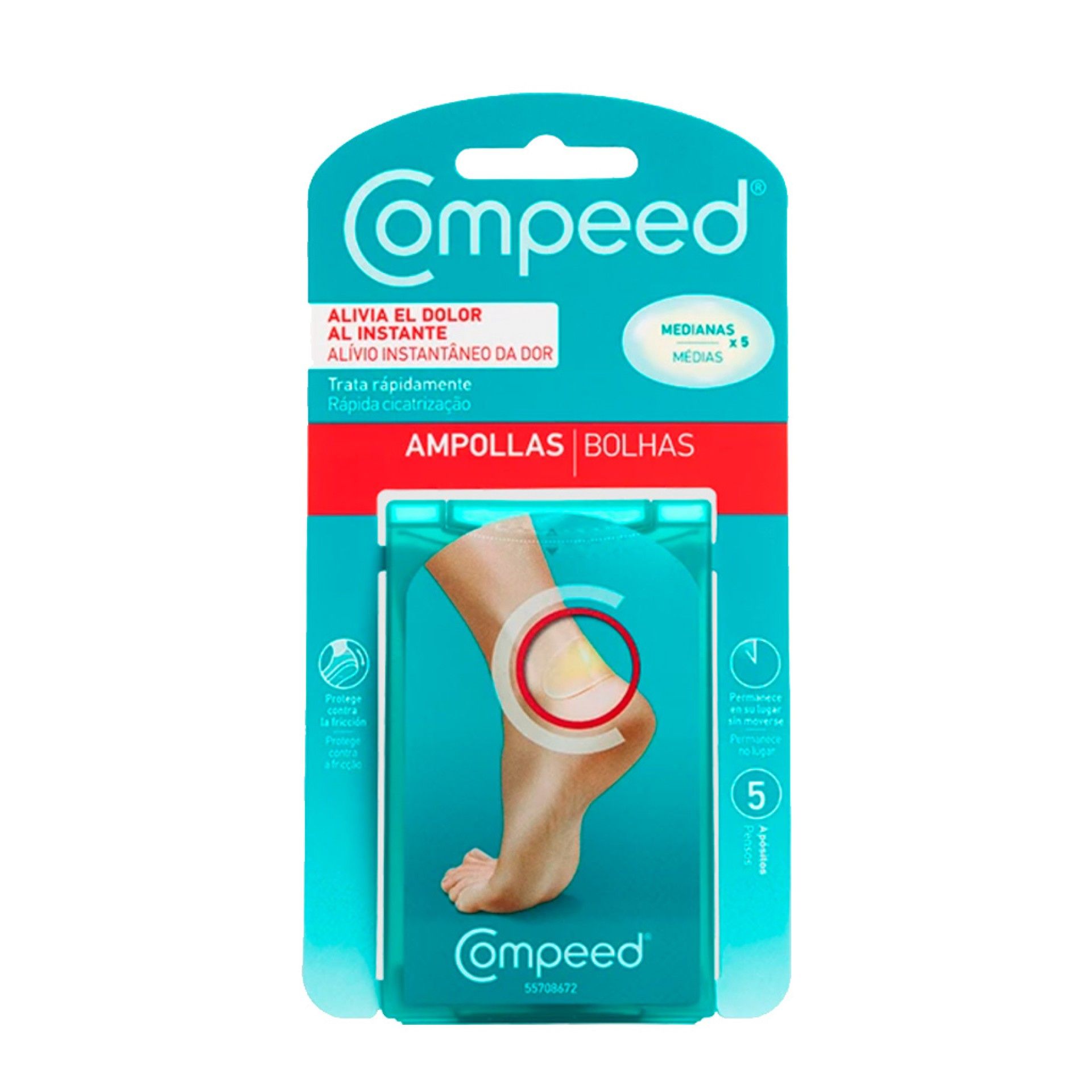 Compeed Bolhas Médias 5 pensos