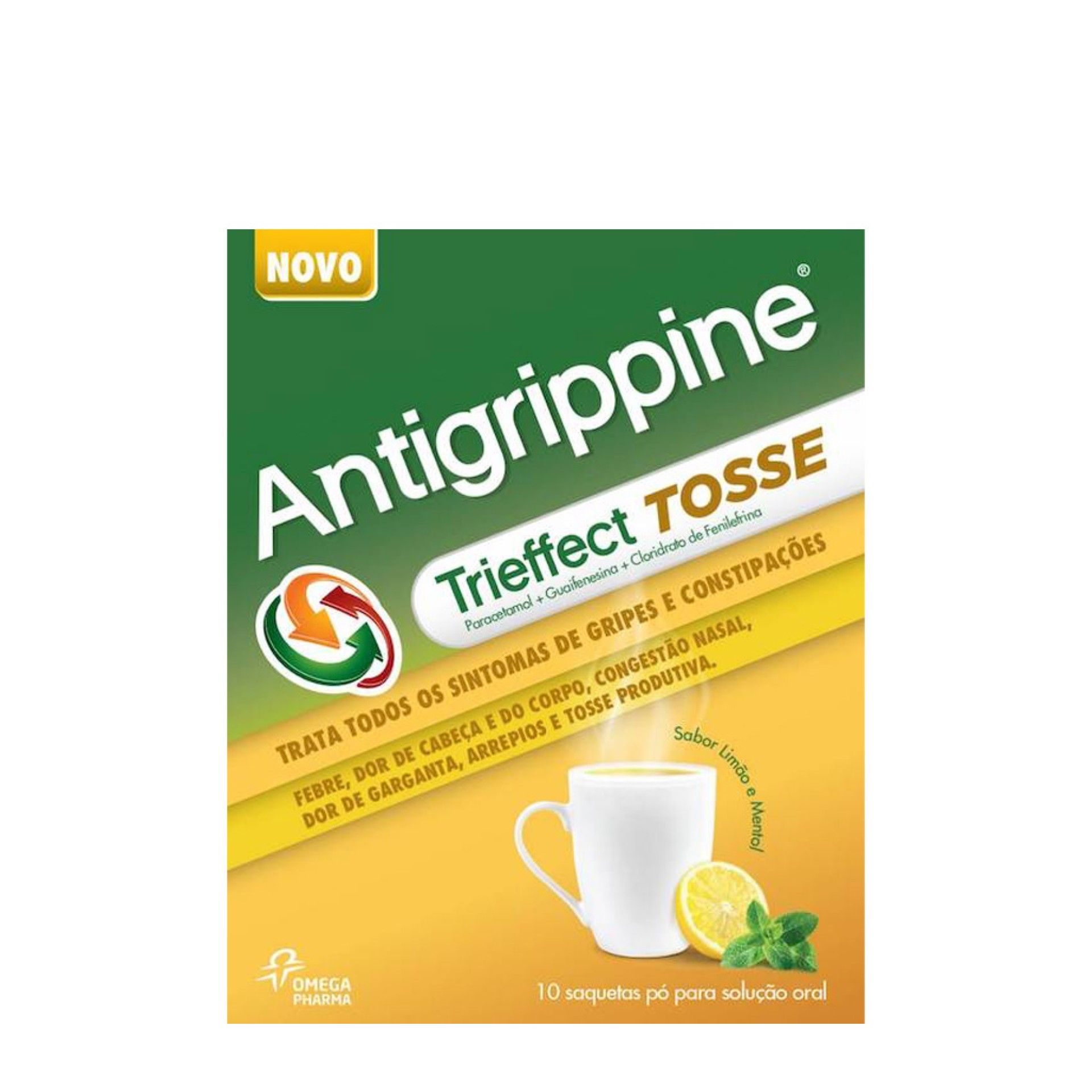 Antigrippine Trieffect Tosse 10 saquetas
