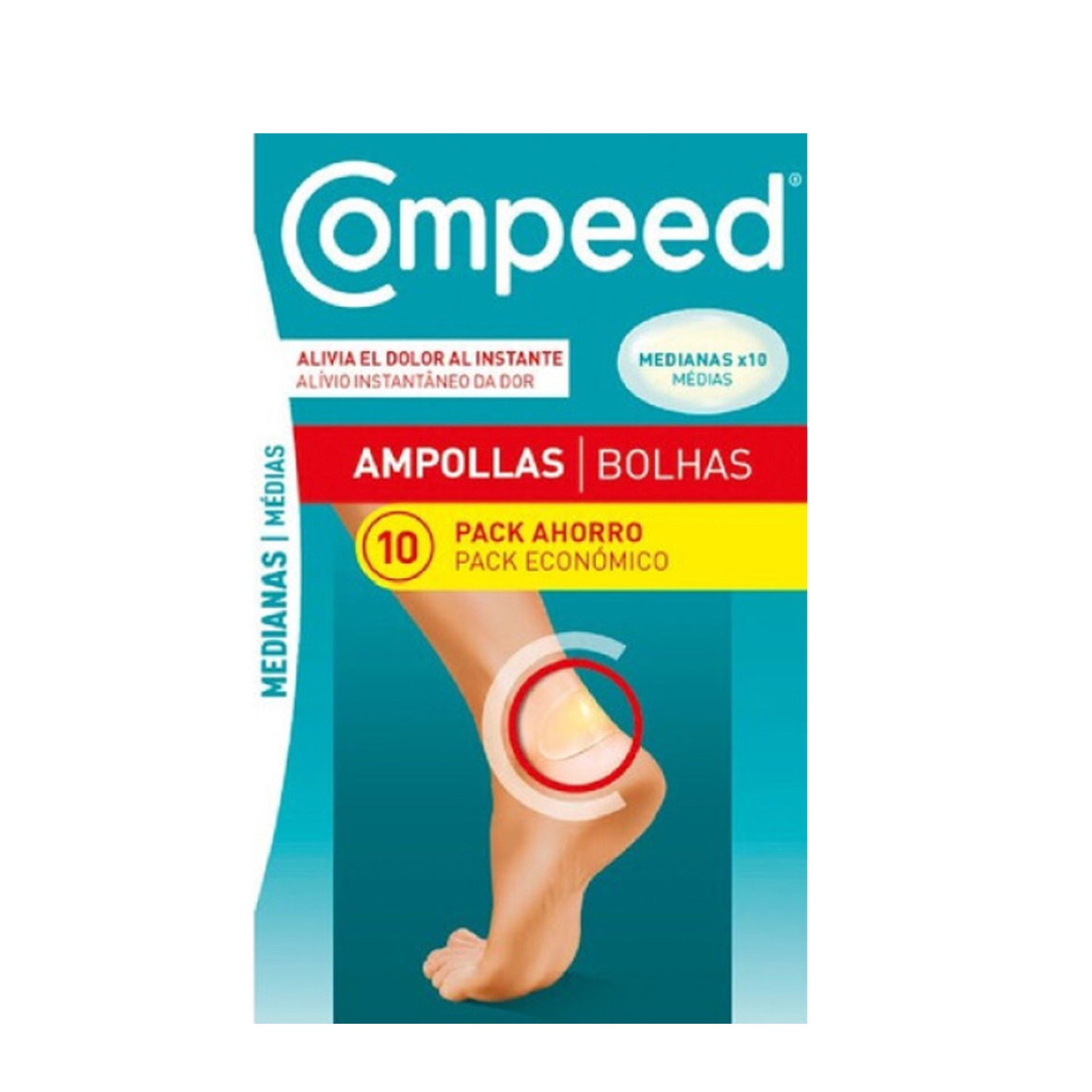 Compeed Bolhas Médias 10 pensos