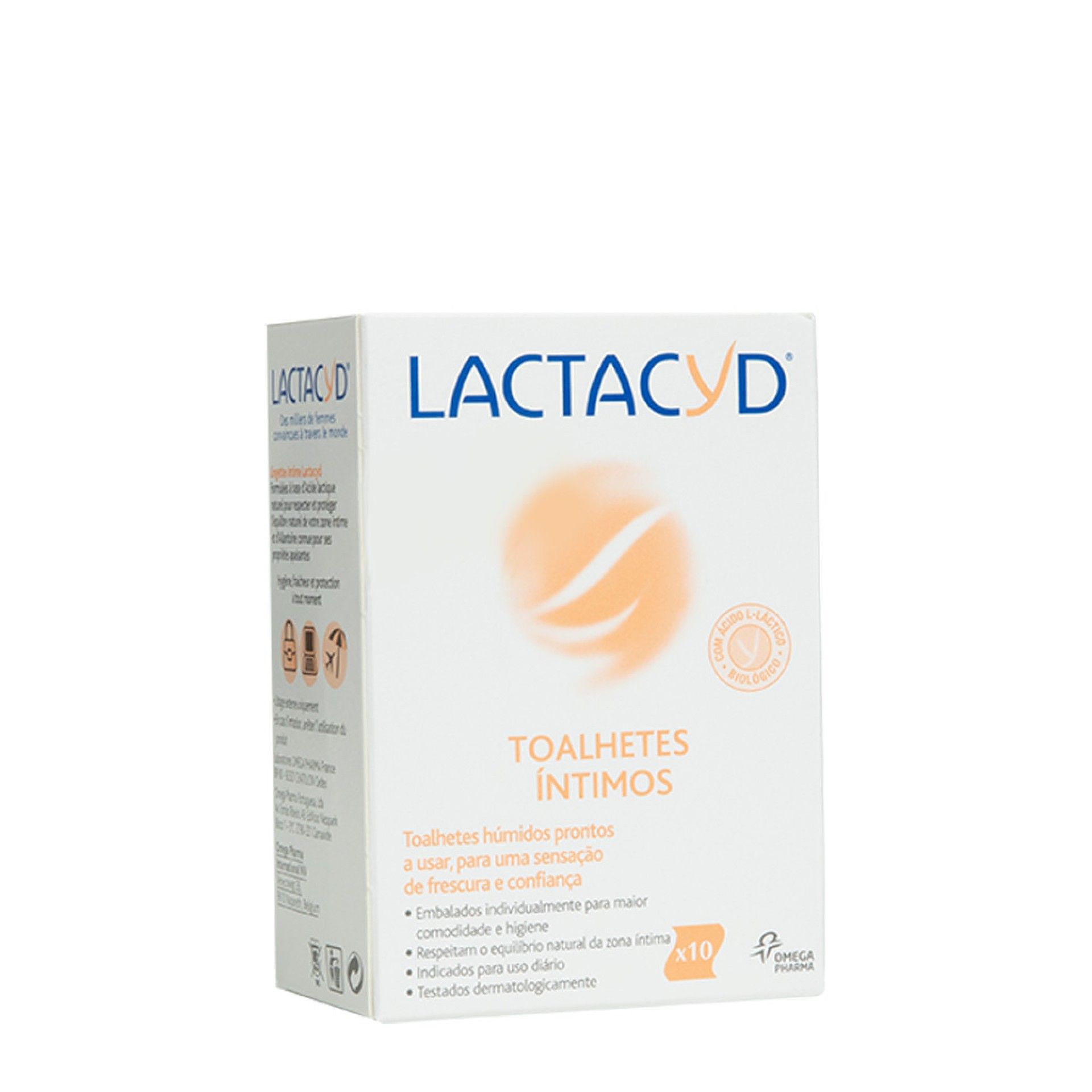 Lactacyd Íntimo 10 Toalhetes