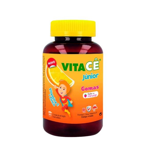 Vitac Jnior Gomas Morango