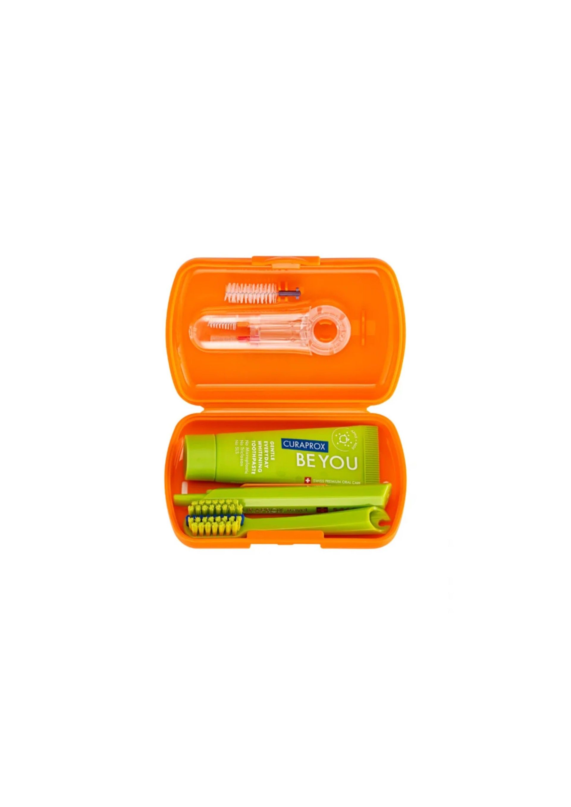 Curaprox Kit Viagem Ortho Laranja