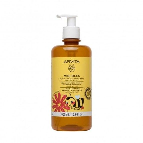 Apivita Gentle Kids Gel lavante cabelo e corpo