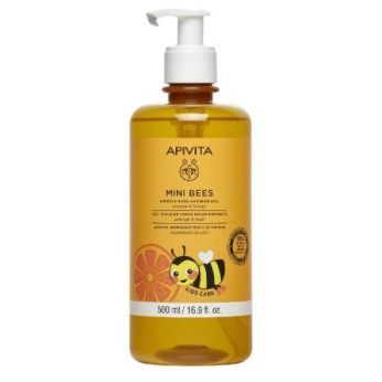 Apivita Gentle Kids gel de banho laranja e mel