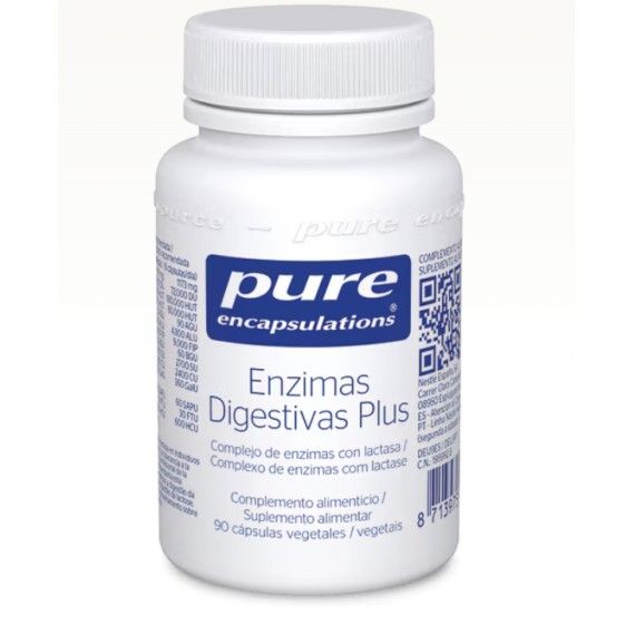 Pure Encapsulations Enzimas Digestivas Plus