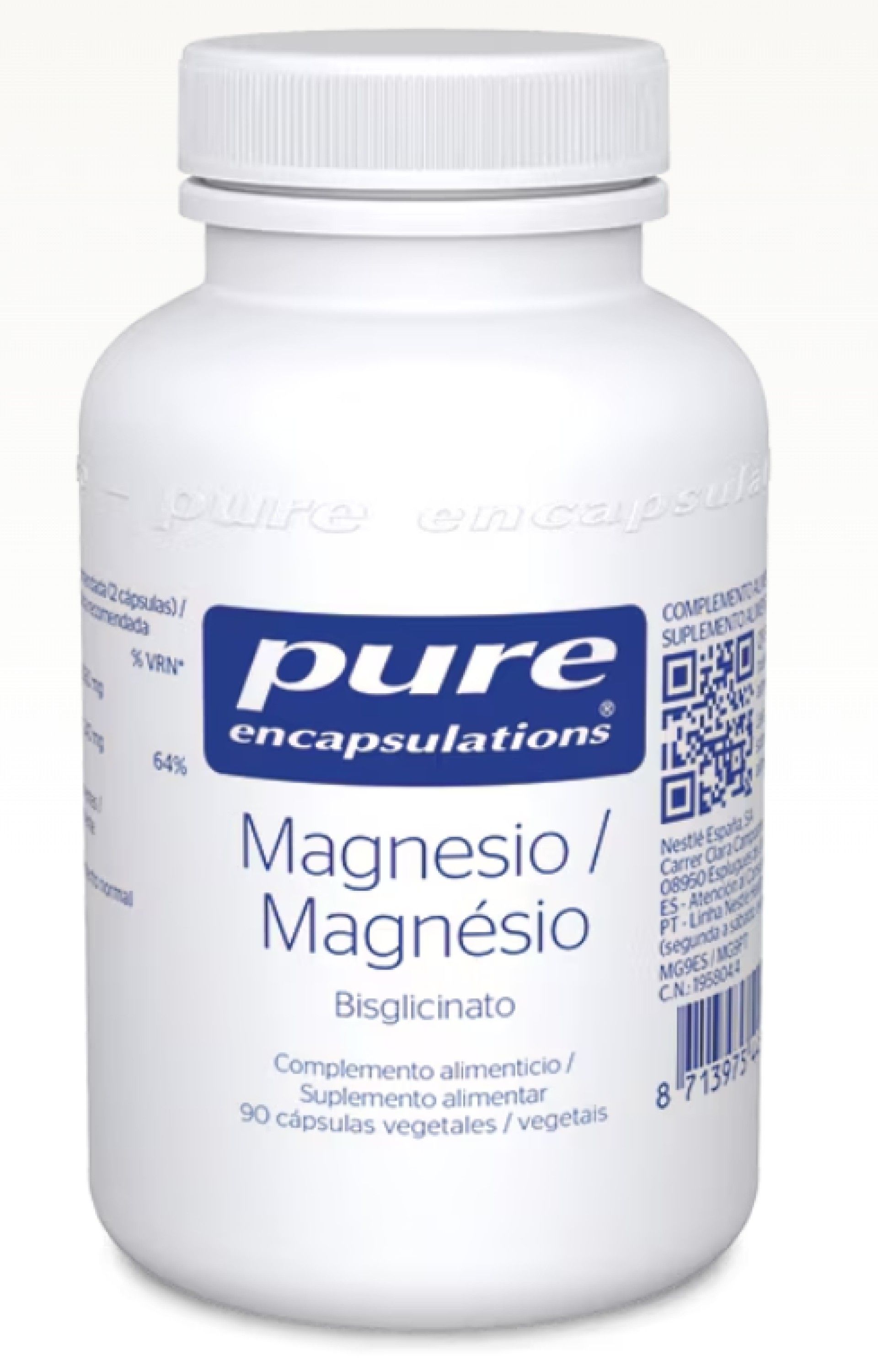 Pure Encapsulations Magnésio