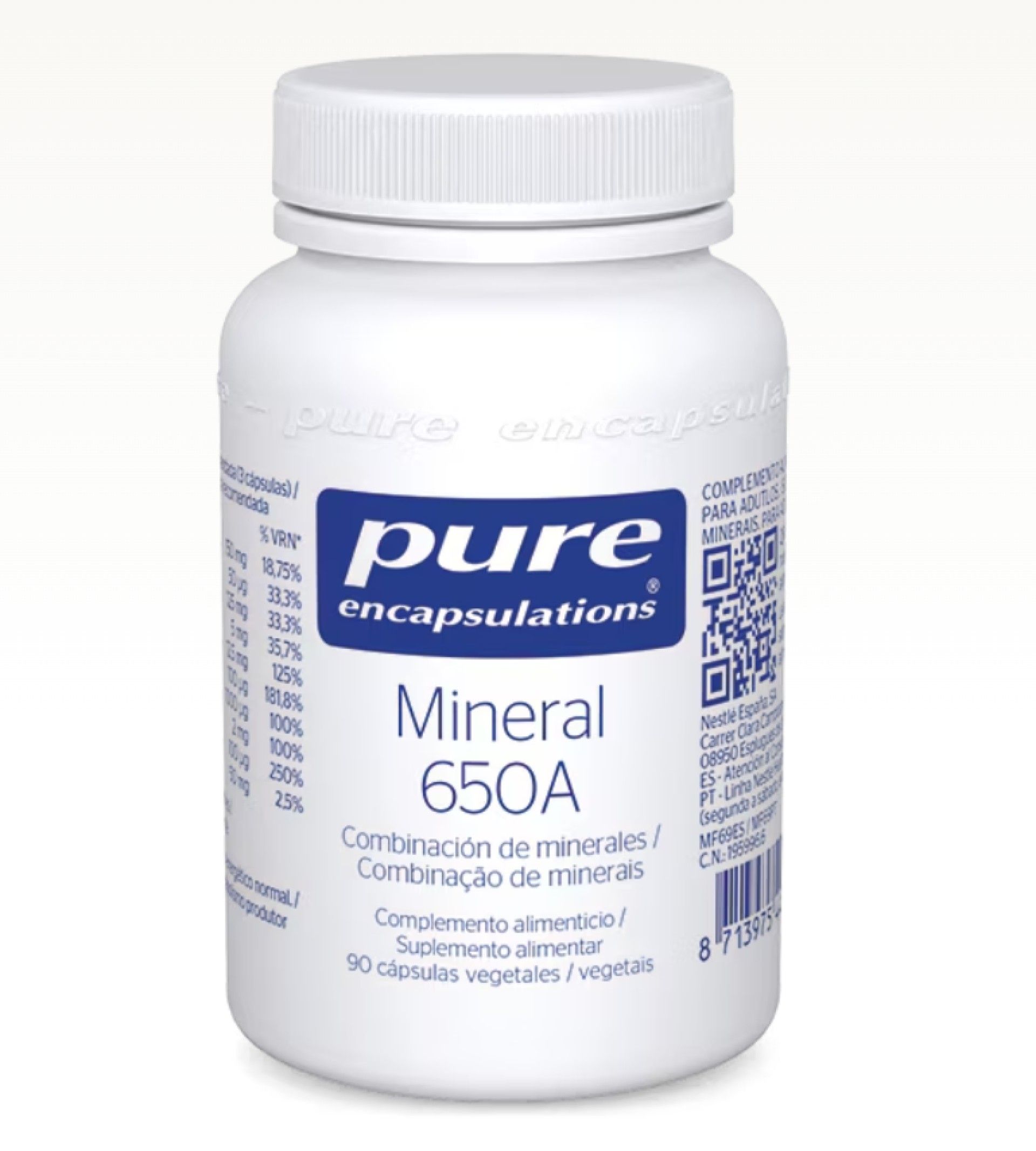 Pure Encapsulations Mineral 650A