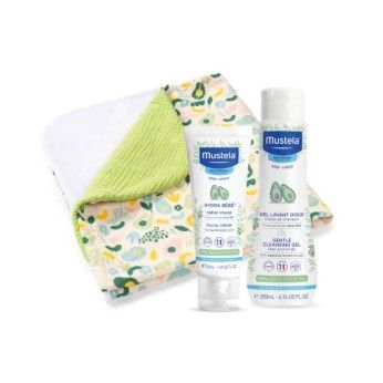Mustela Bebe Kit Gel Lavante + Creme Rosto Hydra