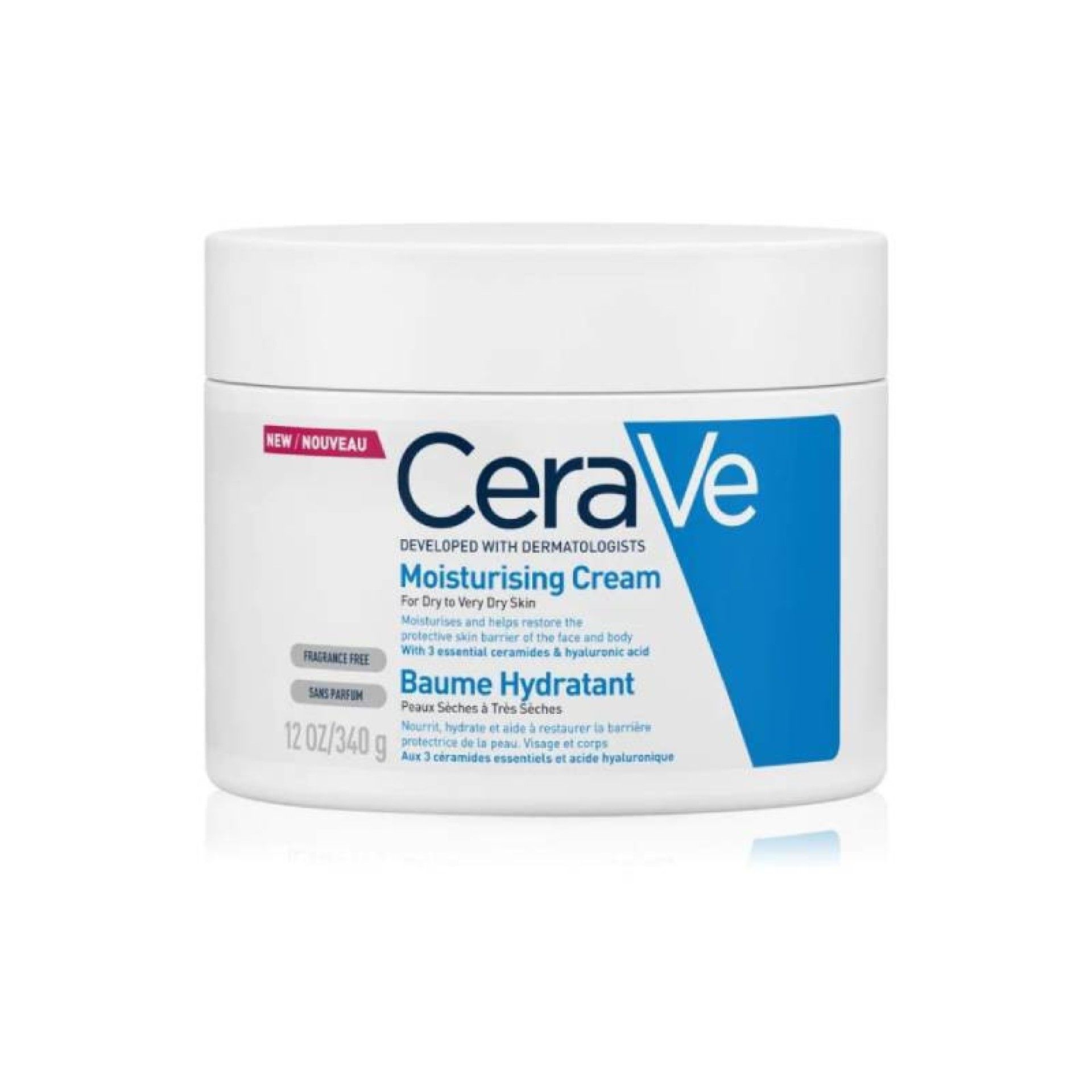 Cerave Core Moist Creme Hidratante Diário
