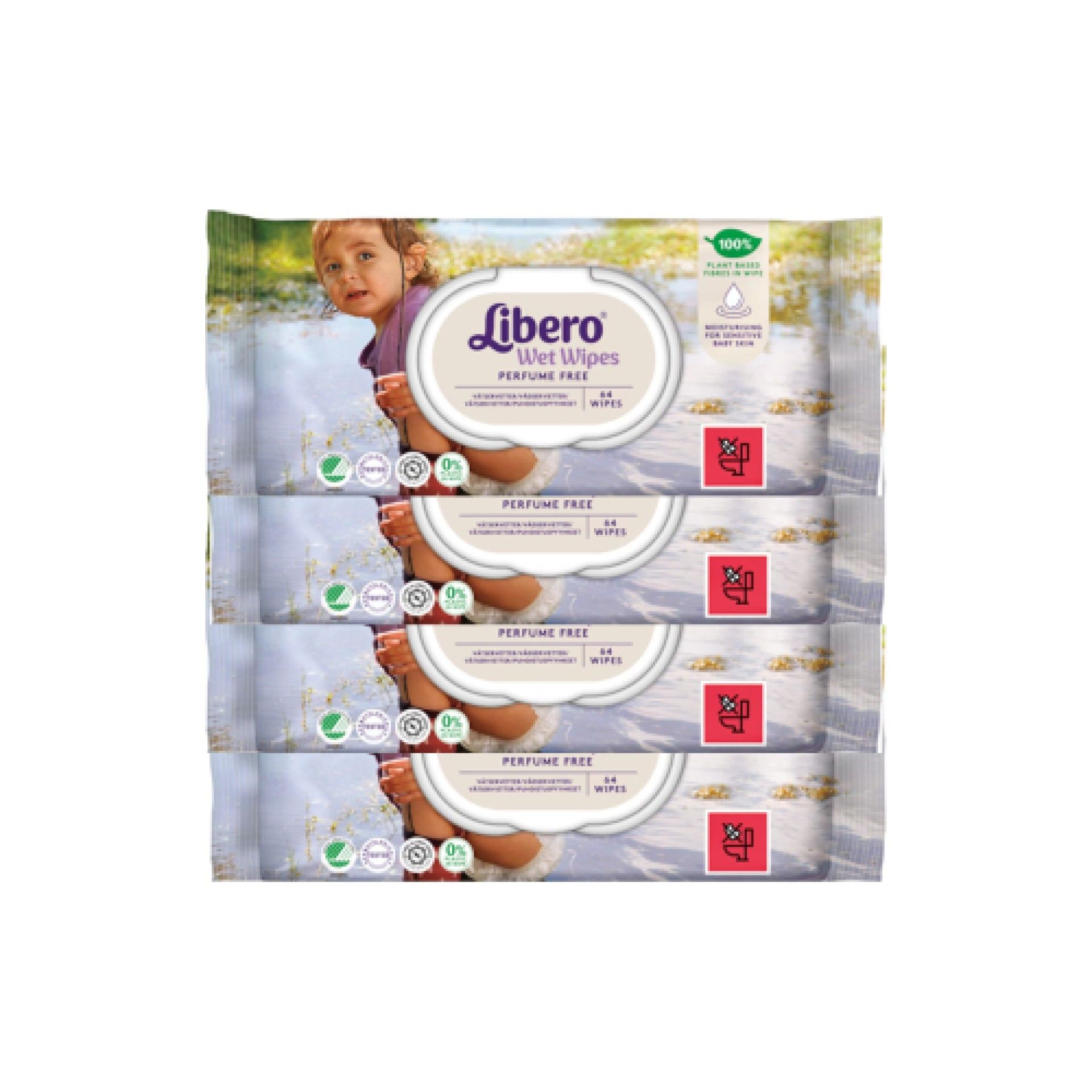 Libero Wet Wipes Toalhitas de higiene para bebé