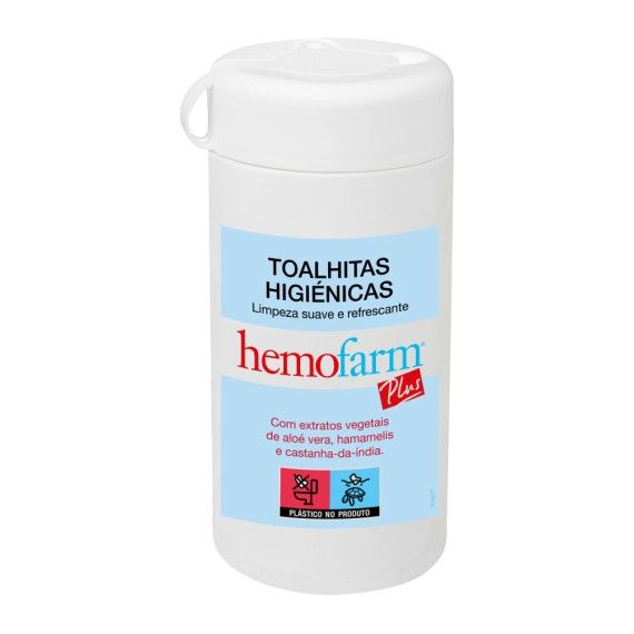 Hemofarm Plus 60 Toalhitas Higinicas