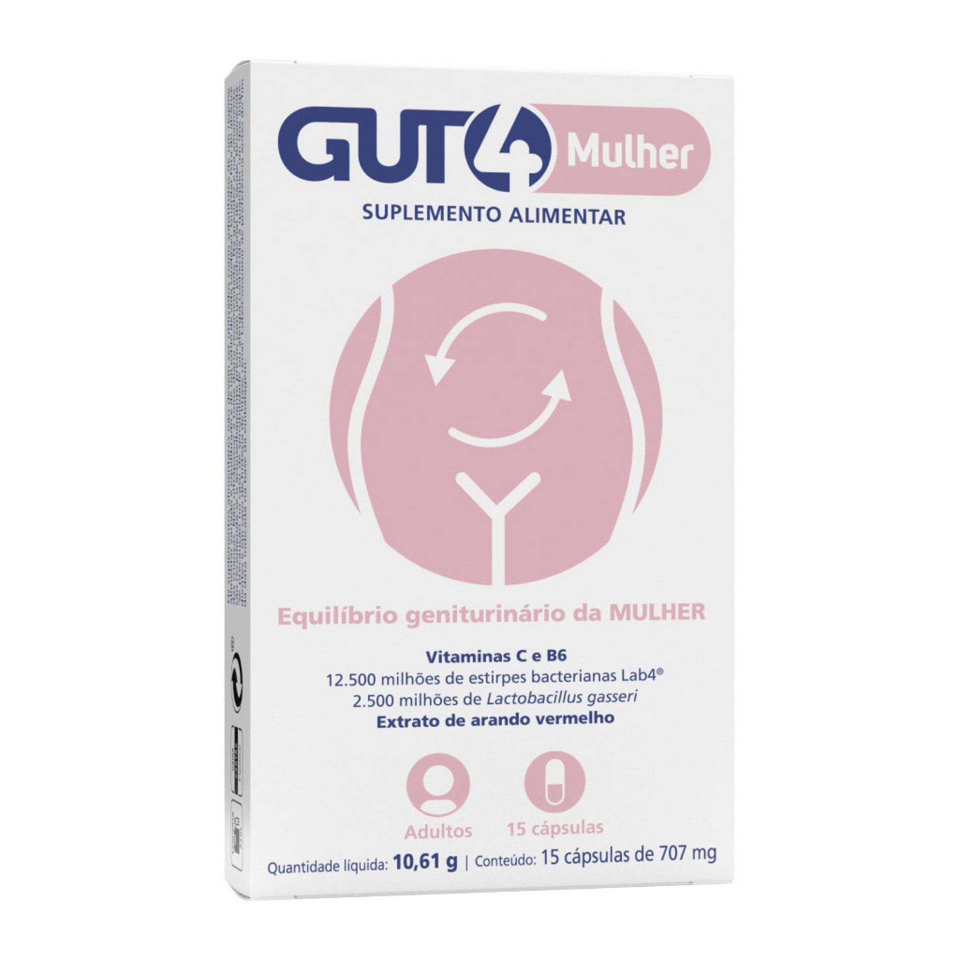 Gut4 Mulher 15 cápsulas