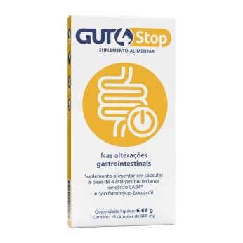 Gut4 Stop 10 cpsulas