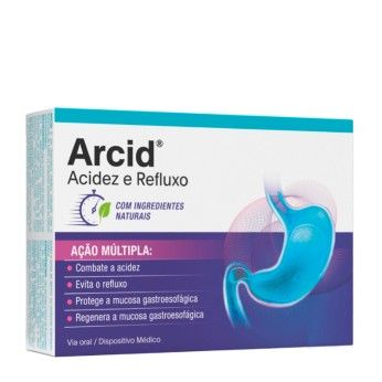 Arcid Acidez e Refluxo 24 saquetas