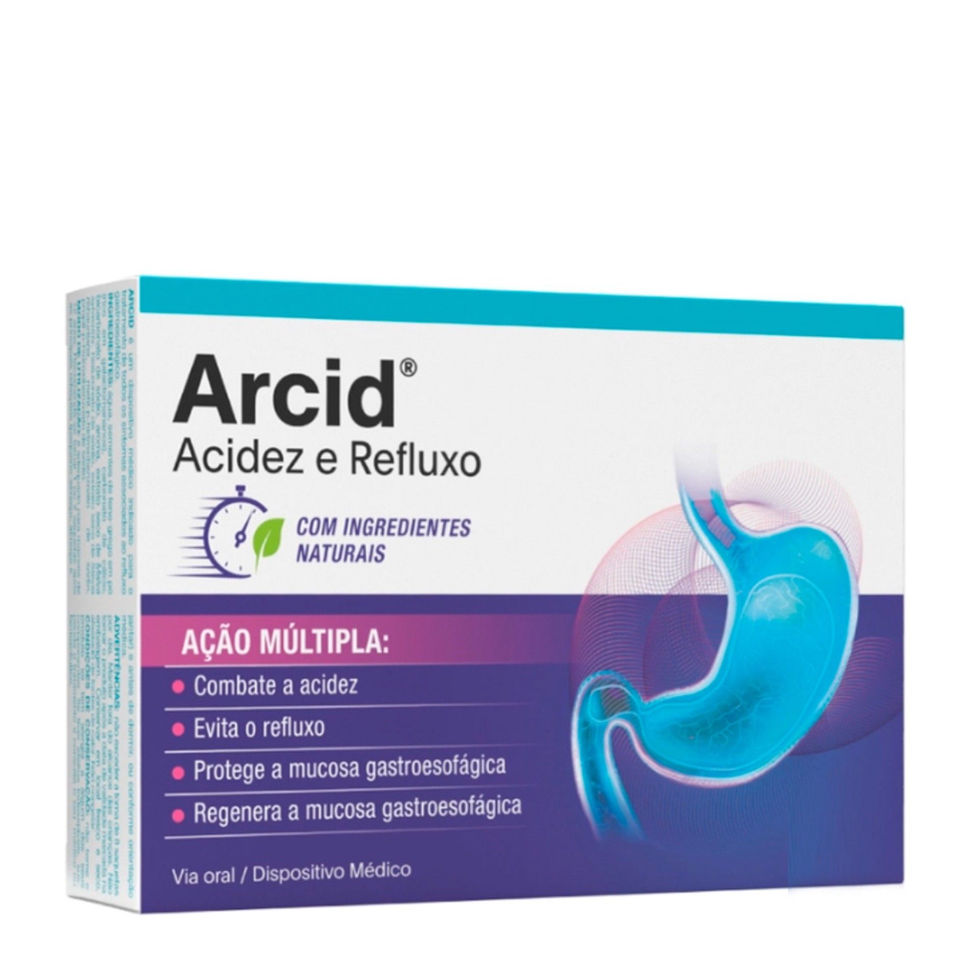 Arcid Acidez e Refluxo 24 saquetas