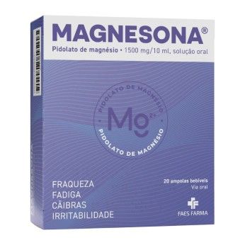 Magnesona 1500mg/10ml 20 ampolas