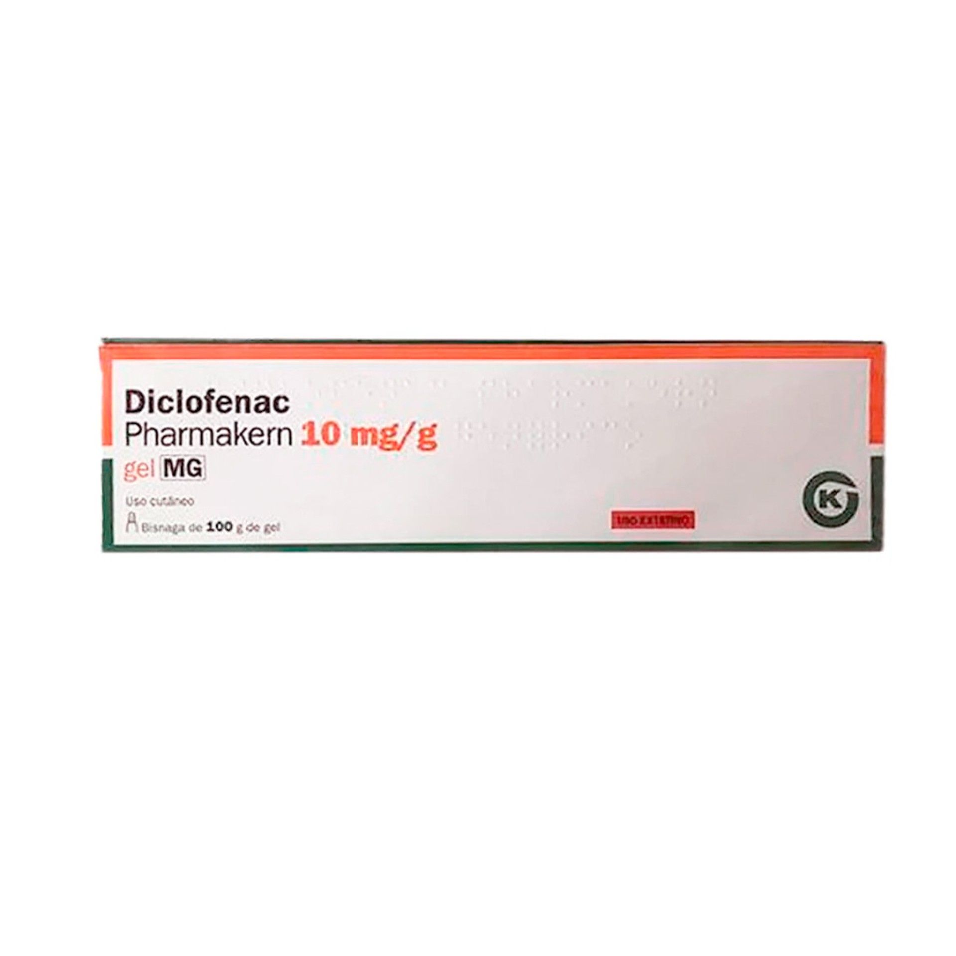 Diclofenac Pharmakern 10mg/ml Gel