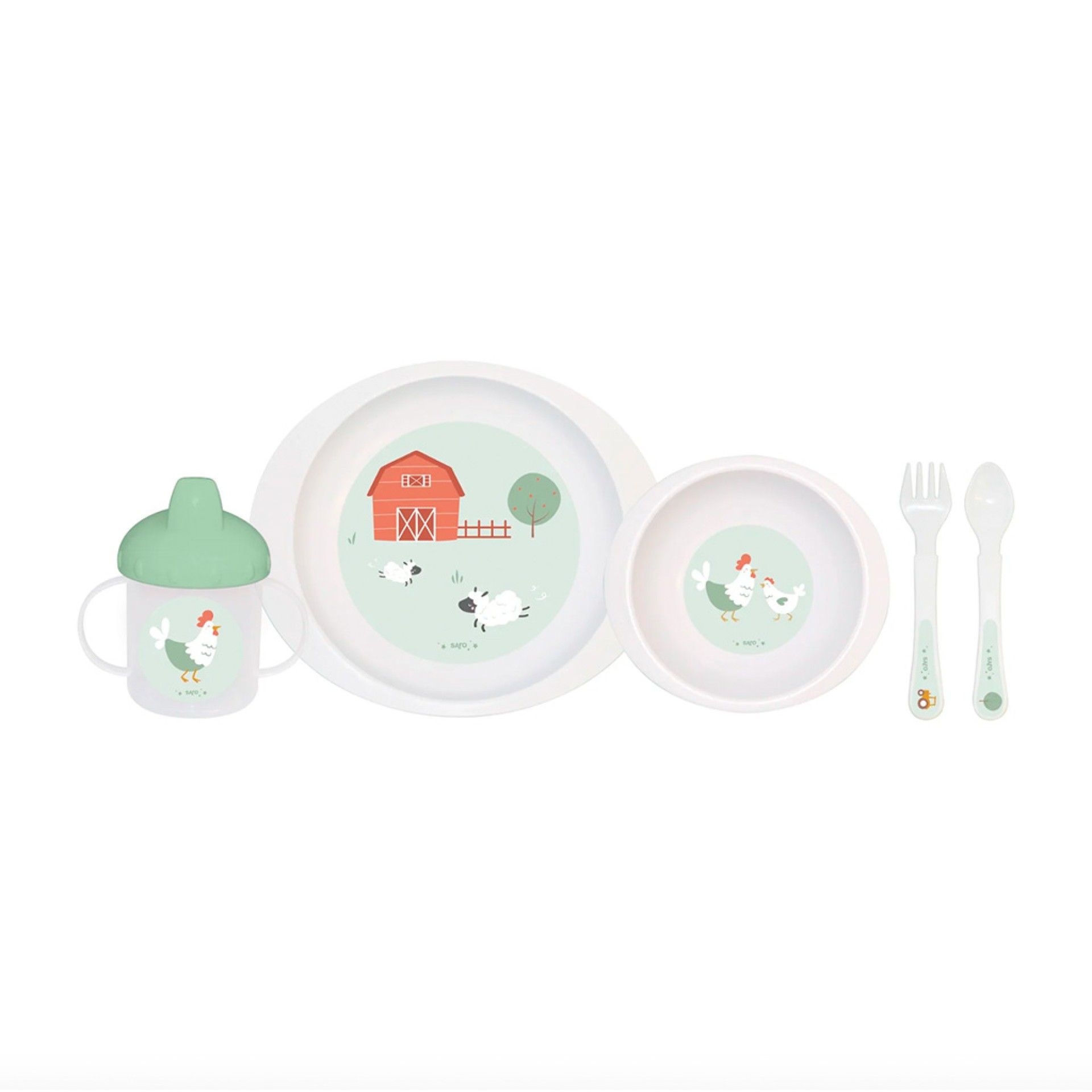 Saro Conjunto de Refeição Pocket 5 Peças