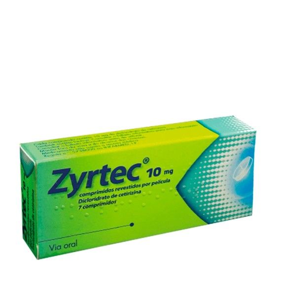 Zyrtec 10mg comprimidos