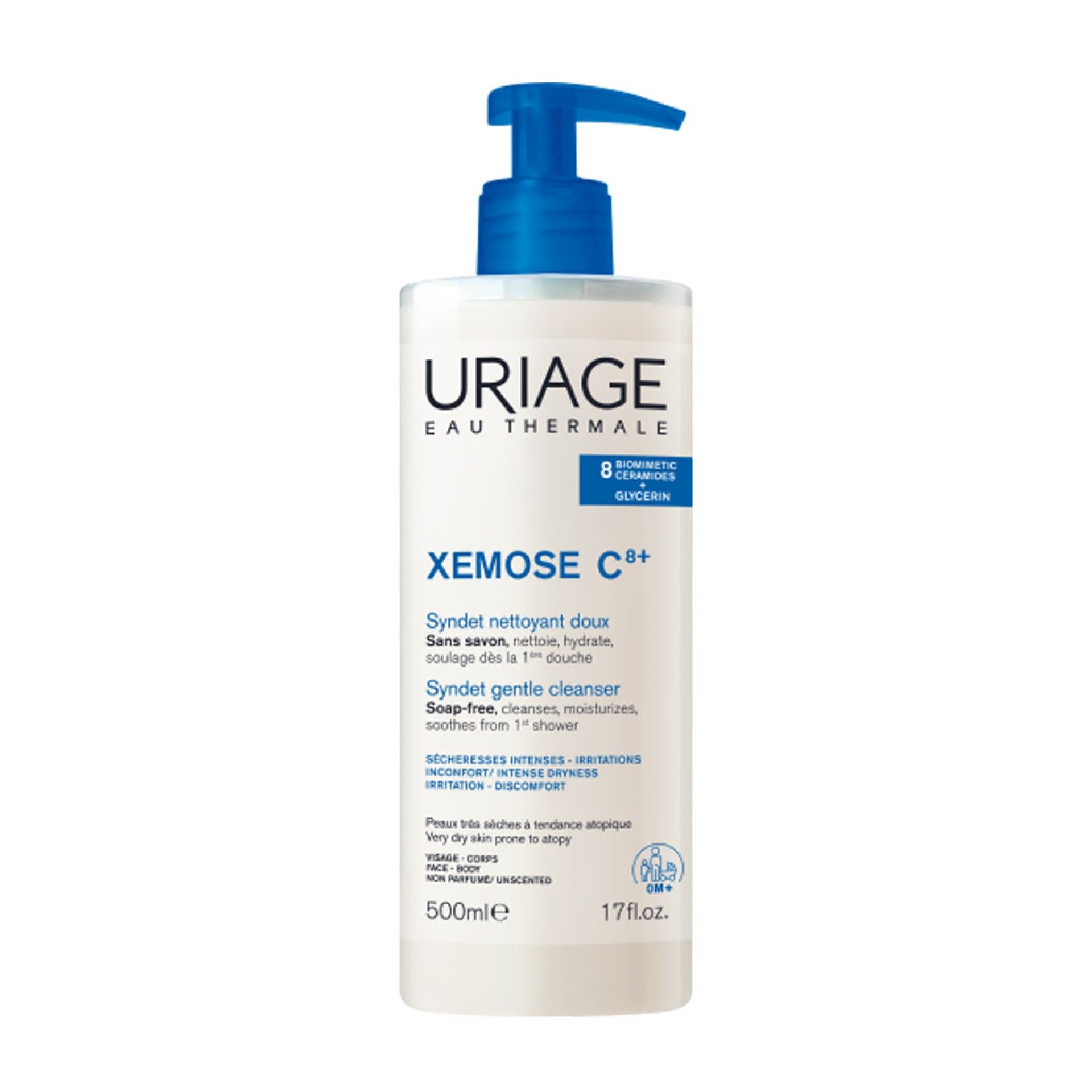Uriage Xemose C8+ Syndet de Limpeza