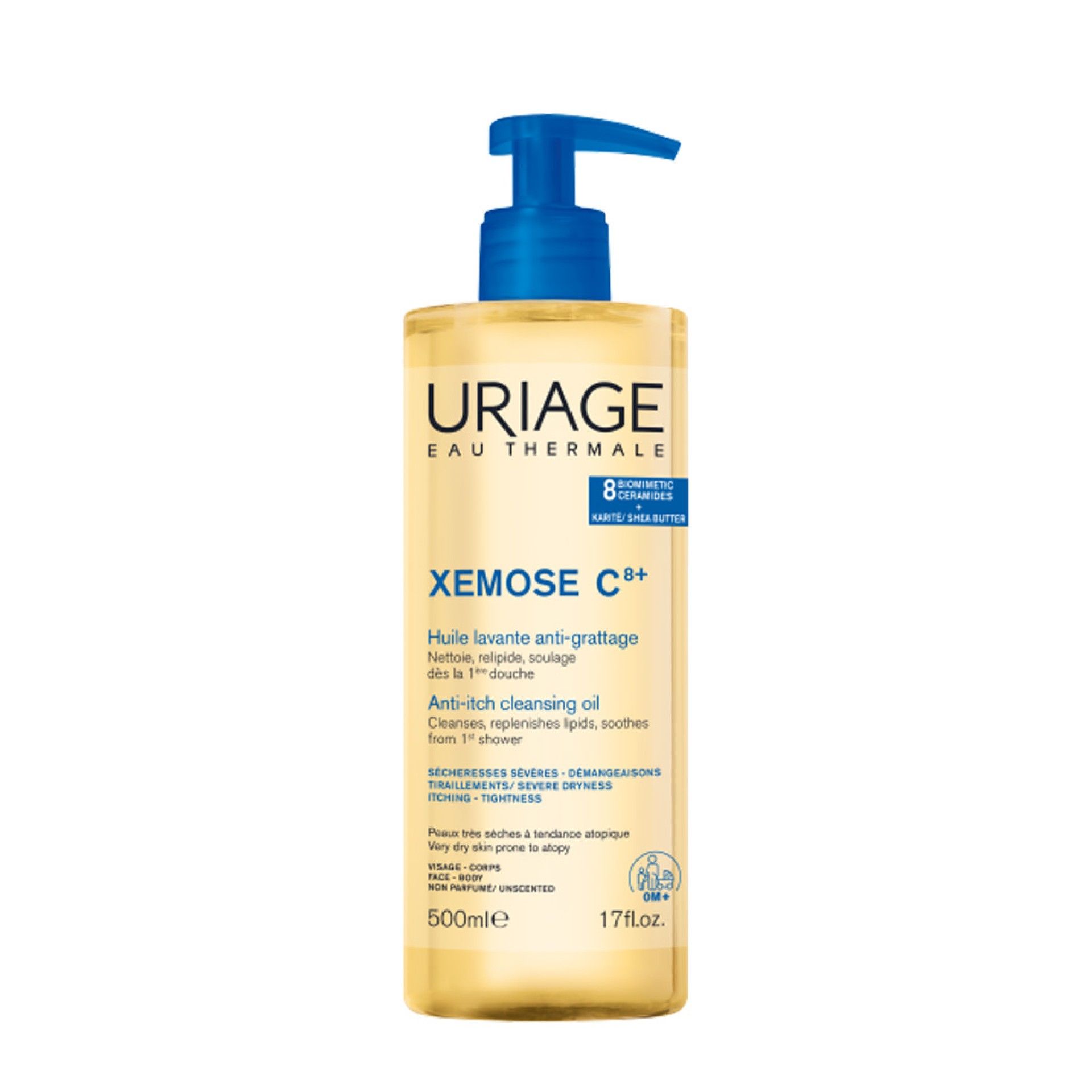 Uriage Xemose C8+ Óleo de Limpeza