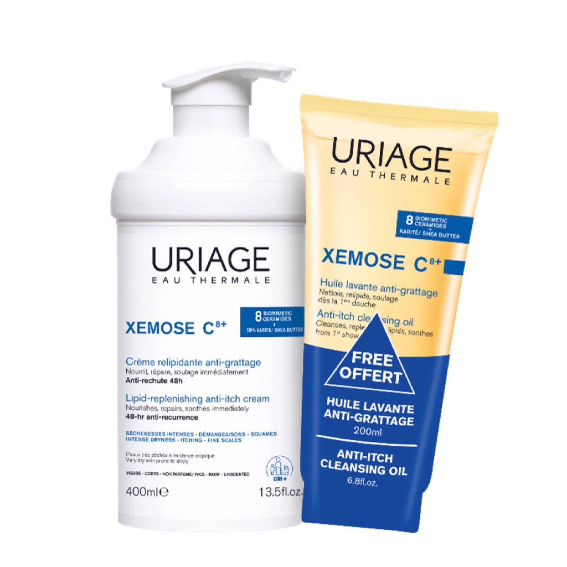 Uriage Xemose C8+ Creme Emoliente OFERTA Óleo Lavante