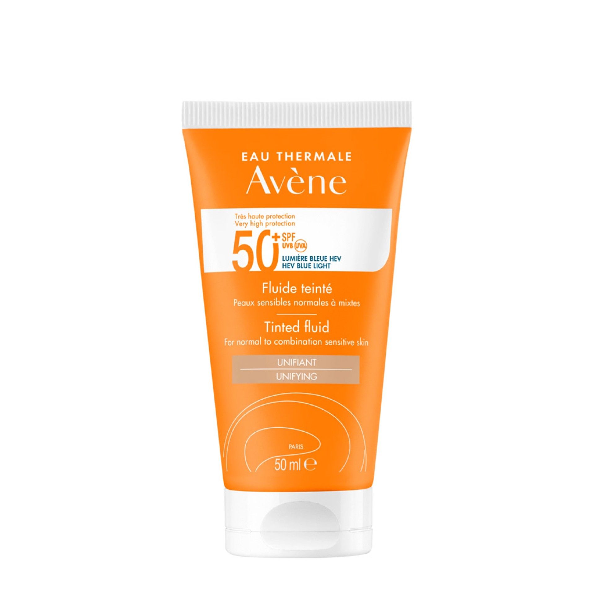 Avène Solar SPF50+ Fluido com Cor
