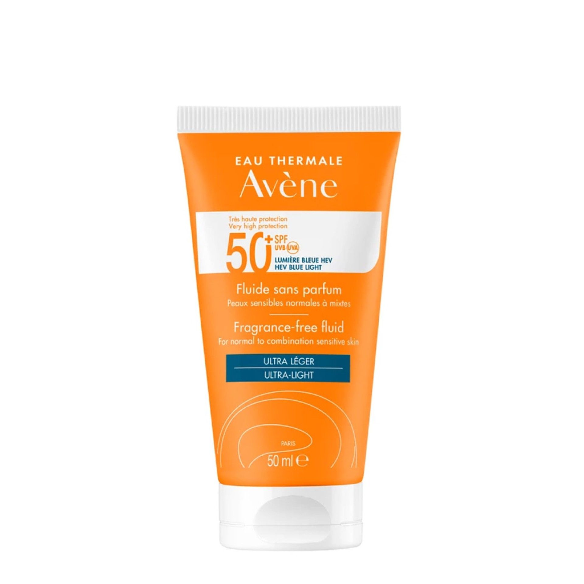 Avène Solar SPF50+ Fluido Sem Perfume