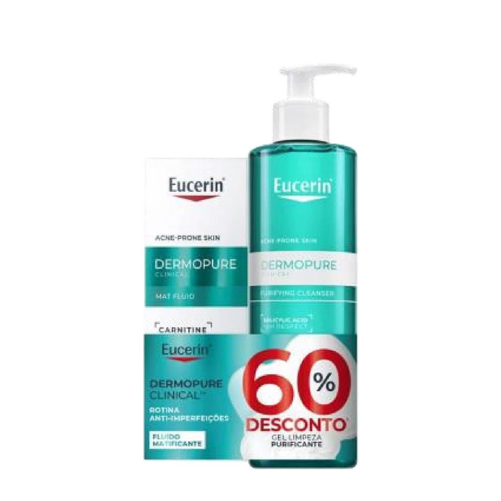 Eucerin Dermopure Pack Imperfeições Matificante e Purificante