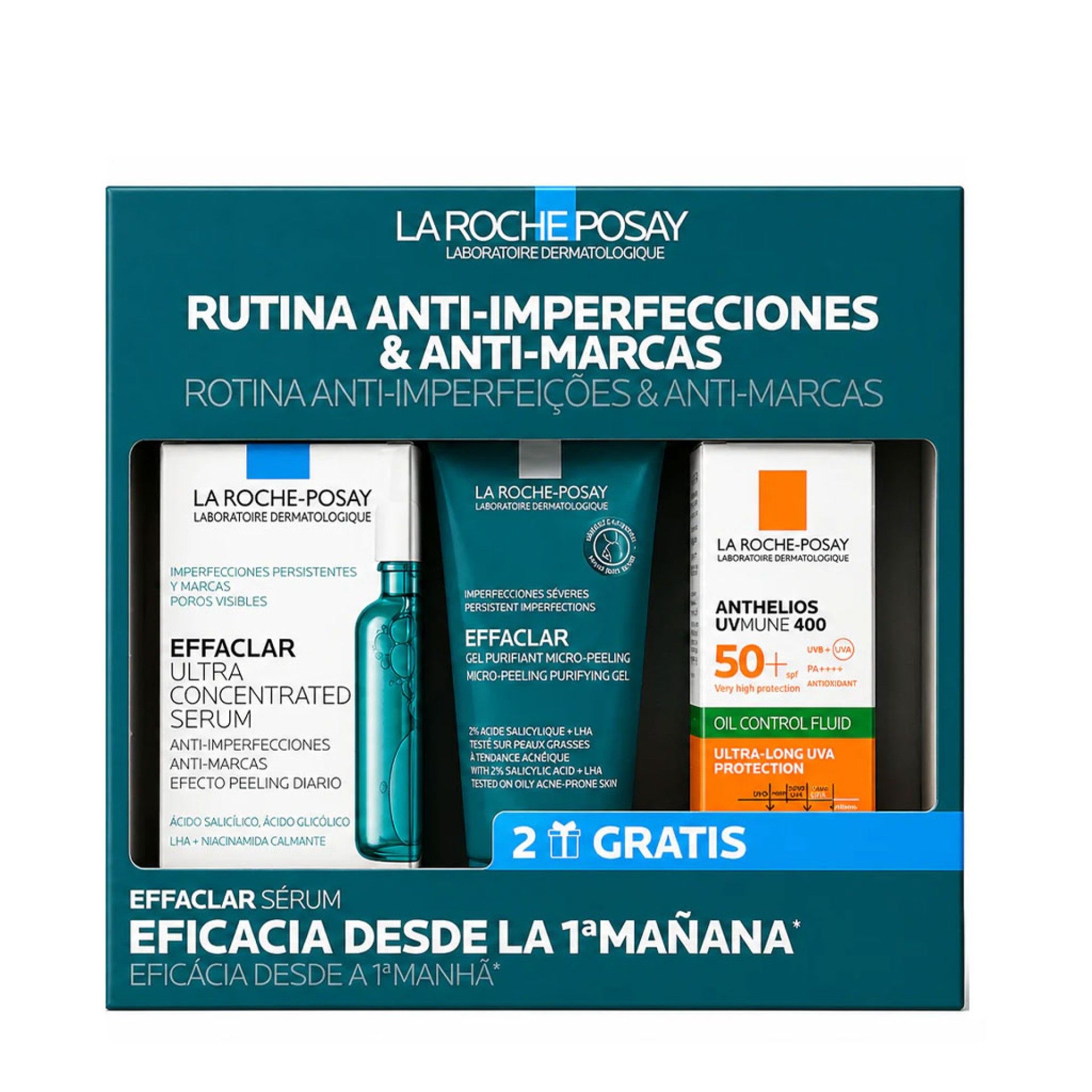 La Roche-Posay Rotina Anti-Imperfeições & Antimarcas