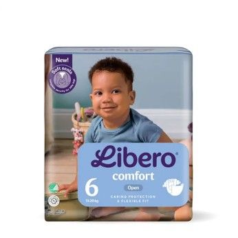 Libero Comfort Fraldas Tamanho 6