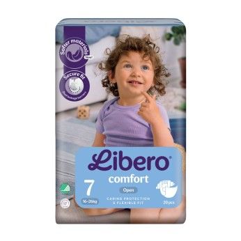 Libero Comfort Fraldas Tamanho 7