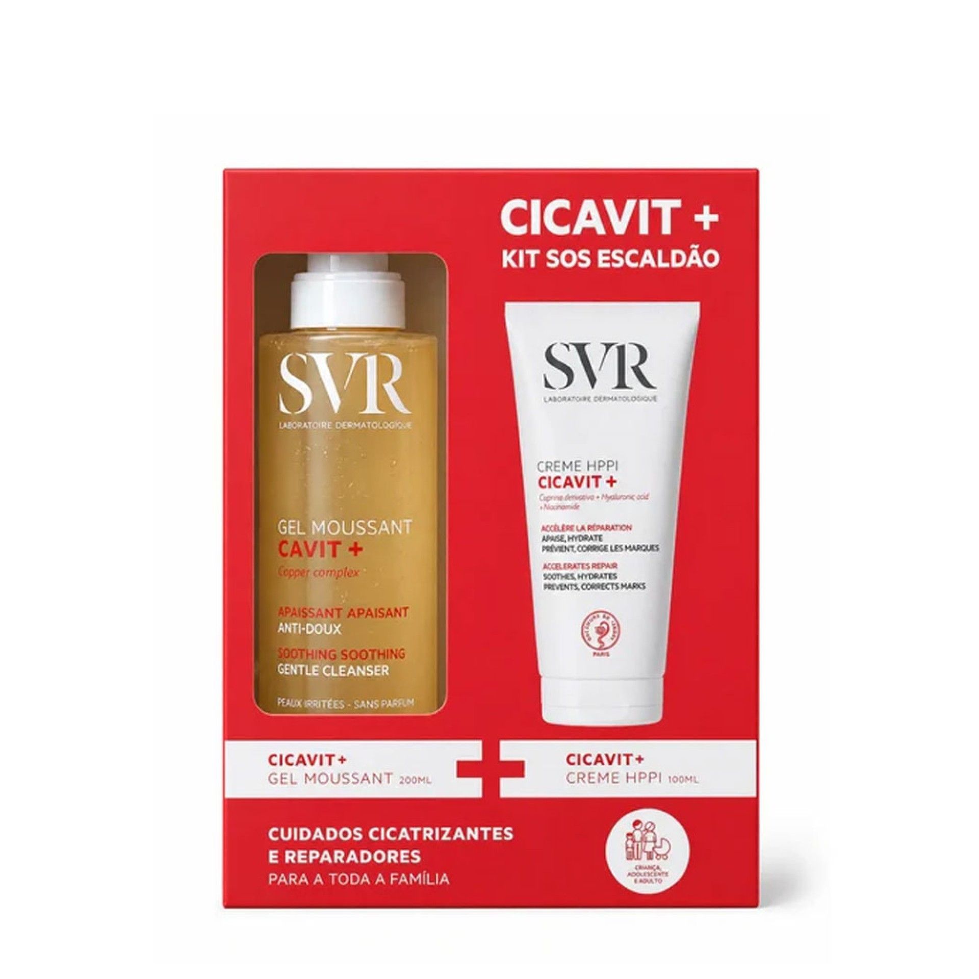 SVR Coffret Cicavit+ Kit SOS Escaldão