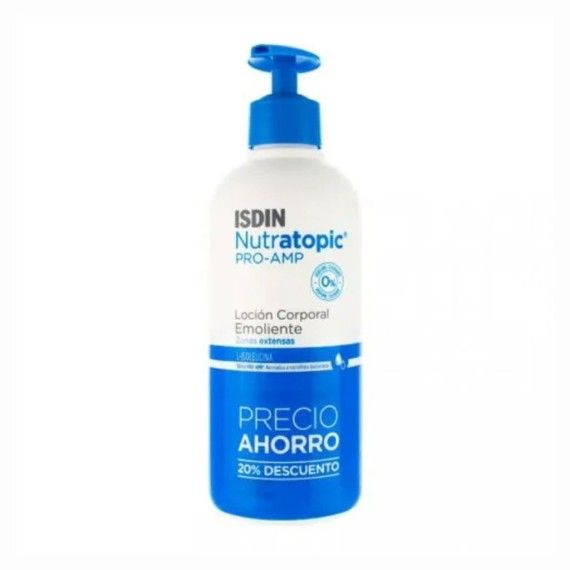 ISDIN Nutratopic Pro-AMP Loção 400 ml ? Edição Promocional ISDIN Nutratopic Pro-AMP Loção 400 ml ? Edição Promocional
